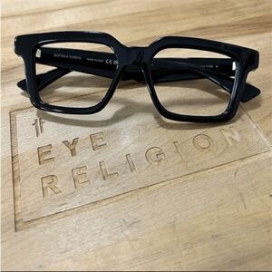 Bottega Veneta 1216 Glossy Black Eyewear